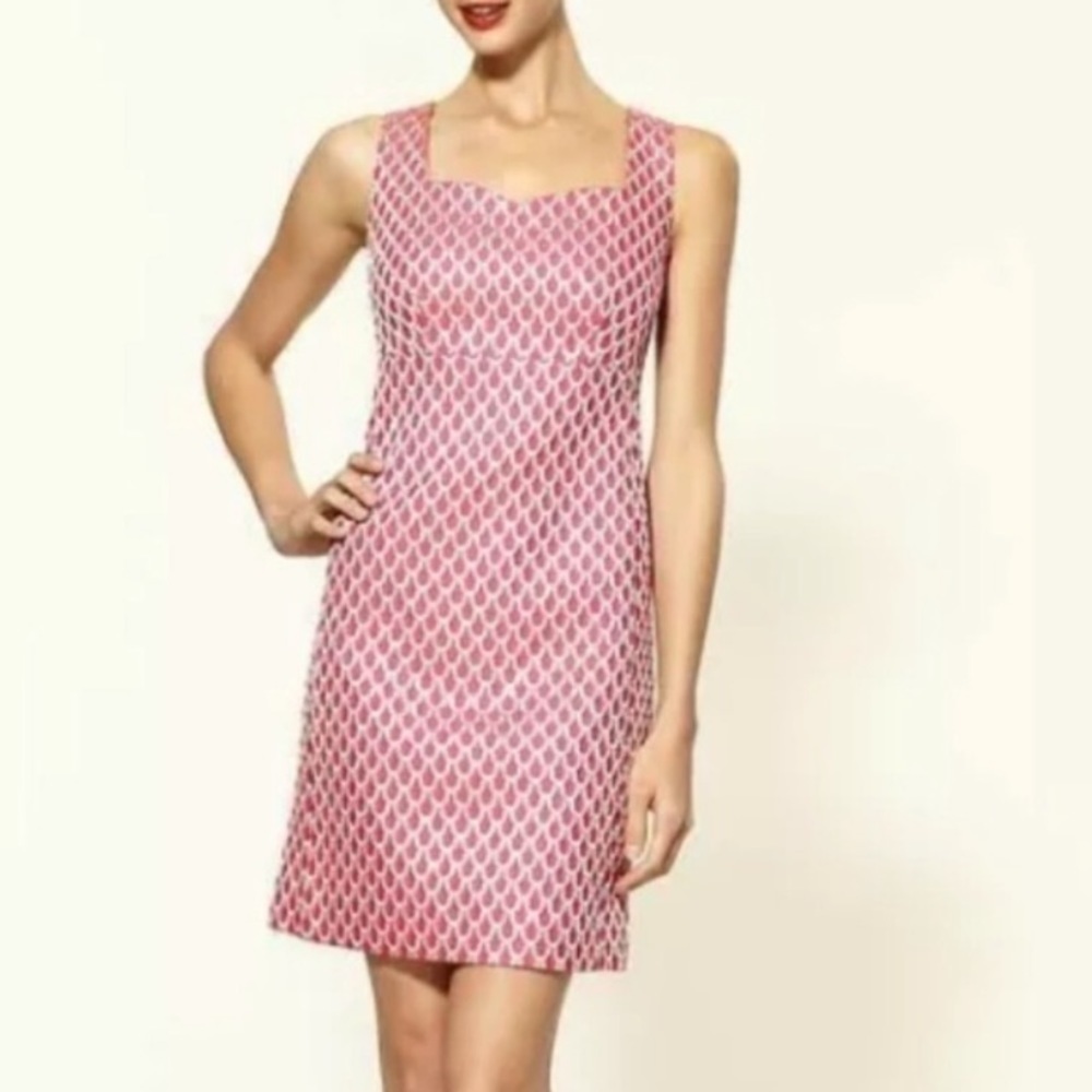Lilly Pulitzer Coral Adriana Scalloped Dress